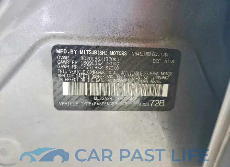 ML32A3HJ7KH006406# 12