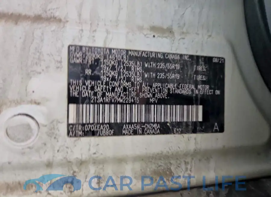 2T3A1RFV7MW229415# 13