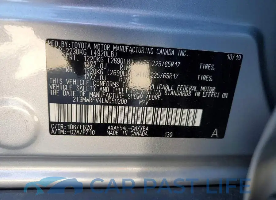 2T3MWRFV4LW050200# 14