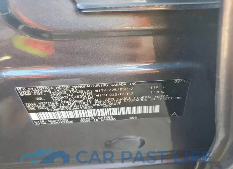 2T3WFREV5JW411800# 13