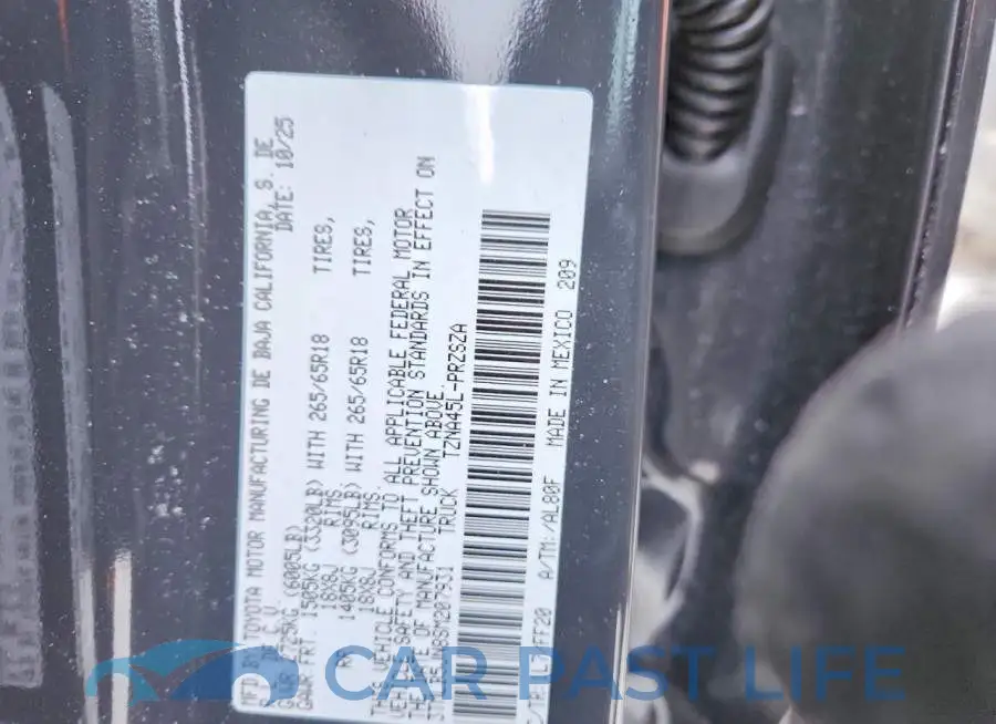 3TMLB5JN8SM207931# 12