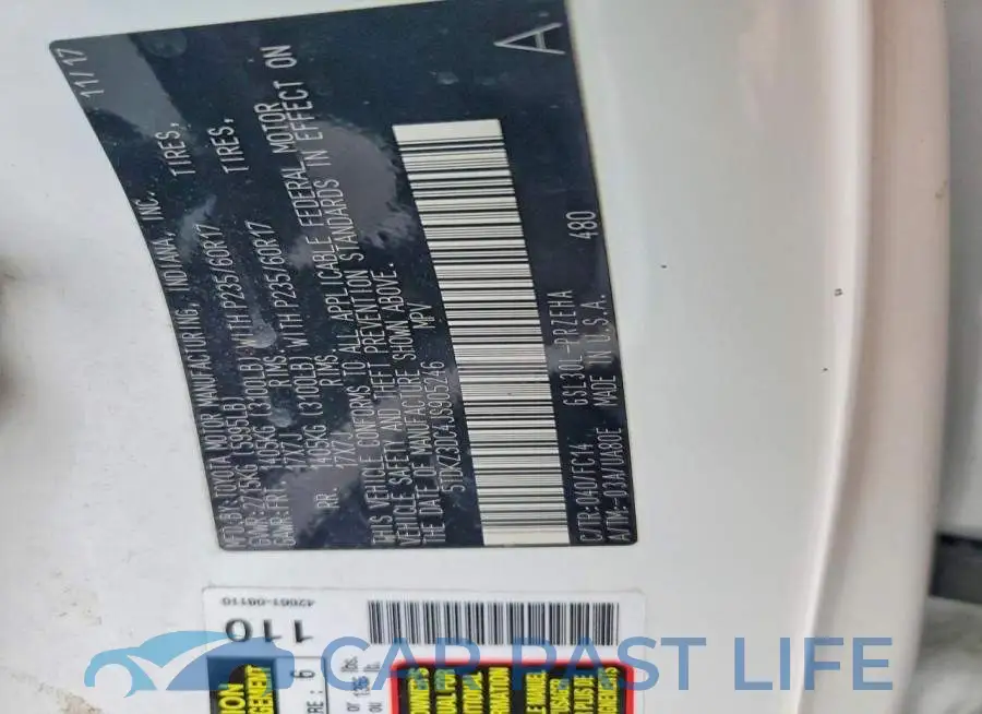 5TDKZ3DC4JS905246# 13