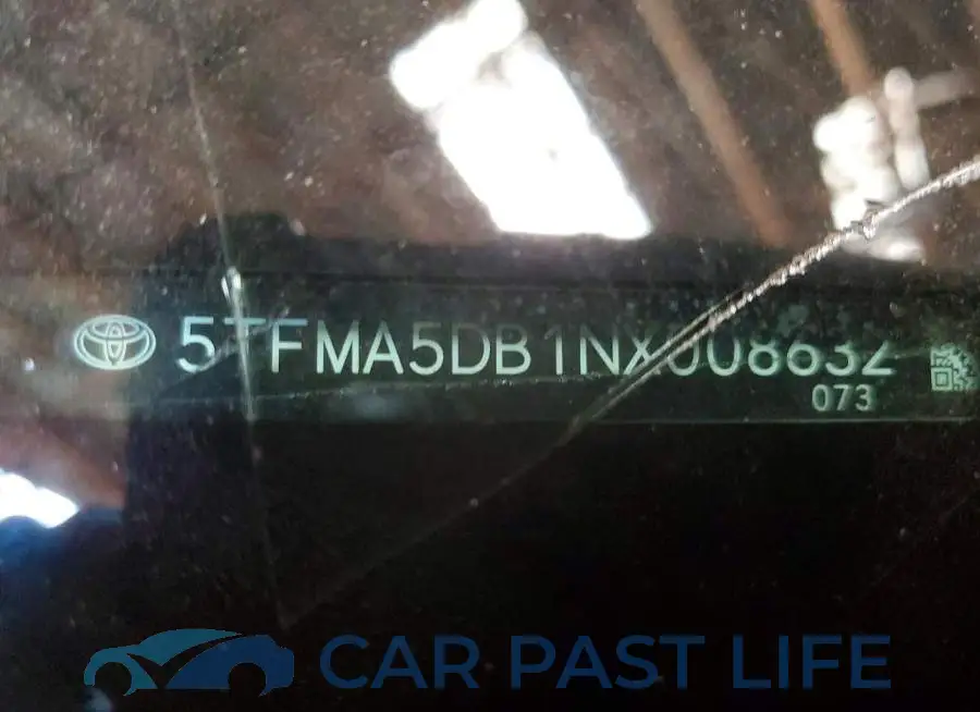 5TFMA5DB1NX008632# 13