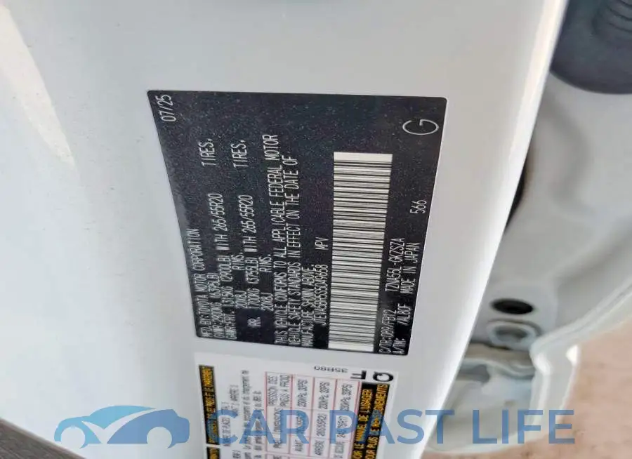 JTEVA5BR5S5049658# 12
