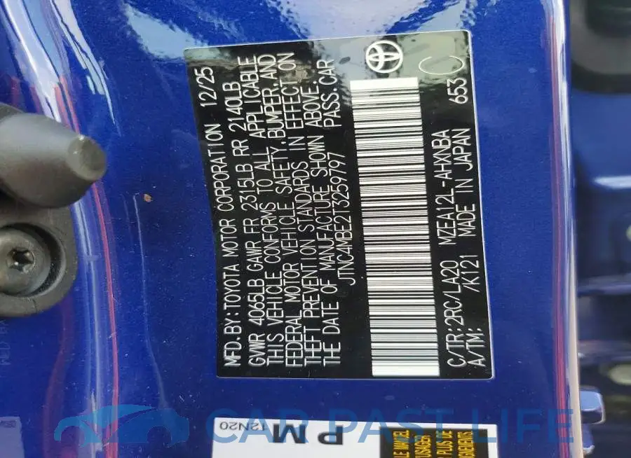 JTNC4MBE2T3259797# 13