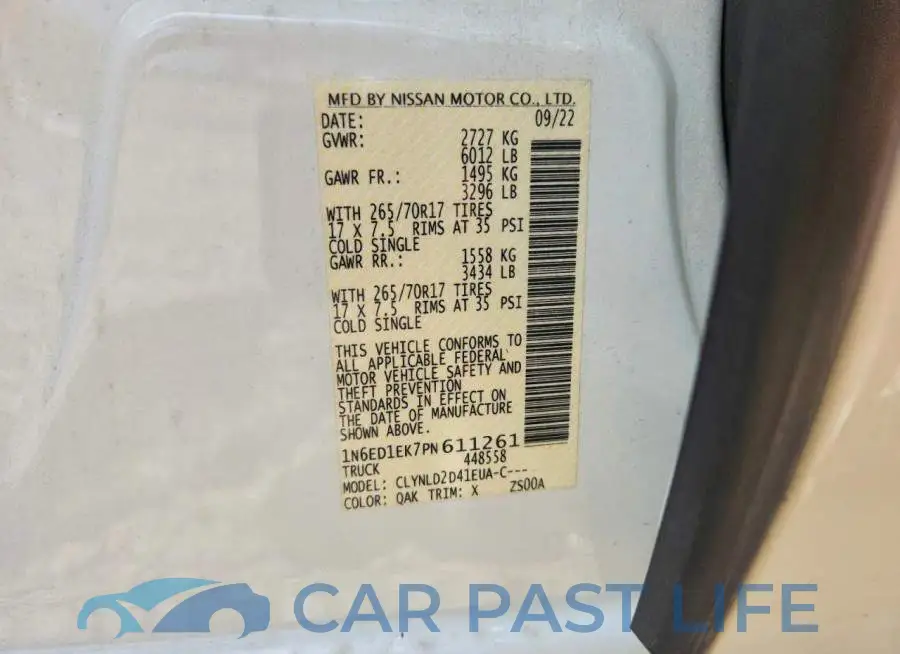 1N6ED1EK7PN611261# 12