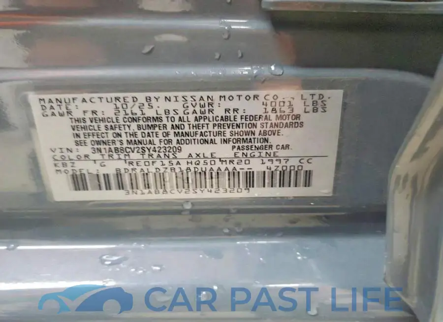 3N1AB8CV2SY423209# 12