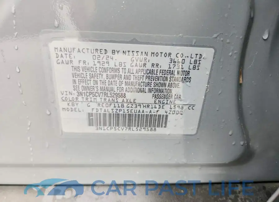 3N1CP5CV7RL529588# 14