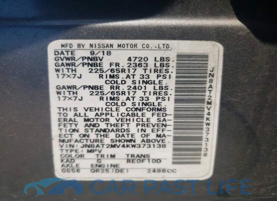 JN8AT2MV4KW373138# 14