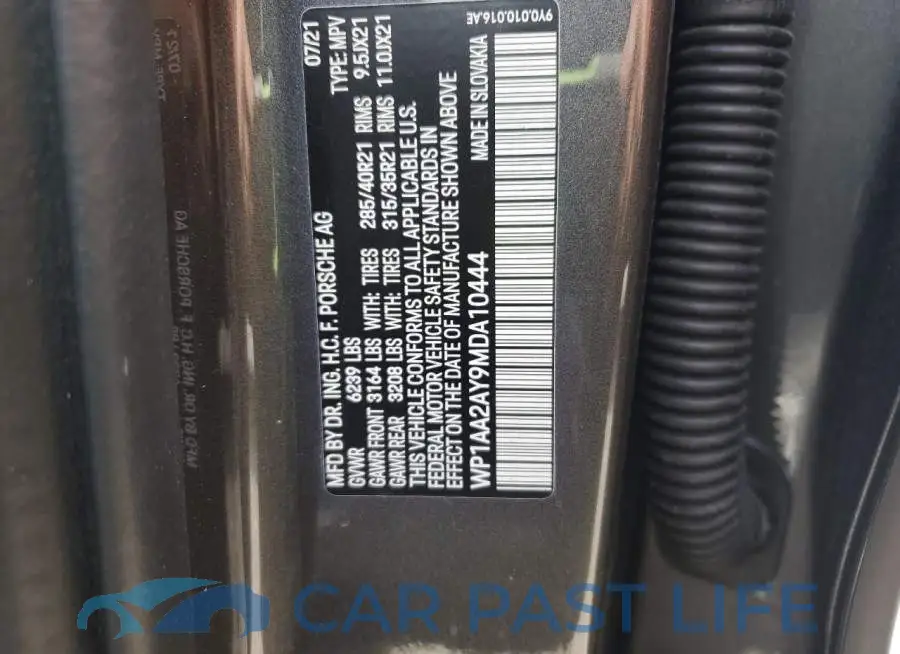 WP1AA2AY9MDA10444# 13