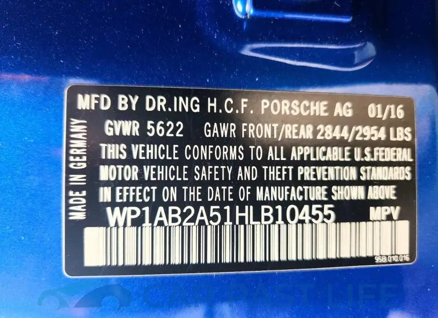 WP1AB2A51HLB10455# 13