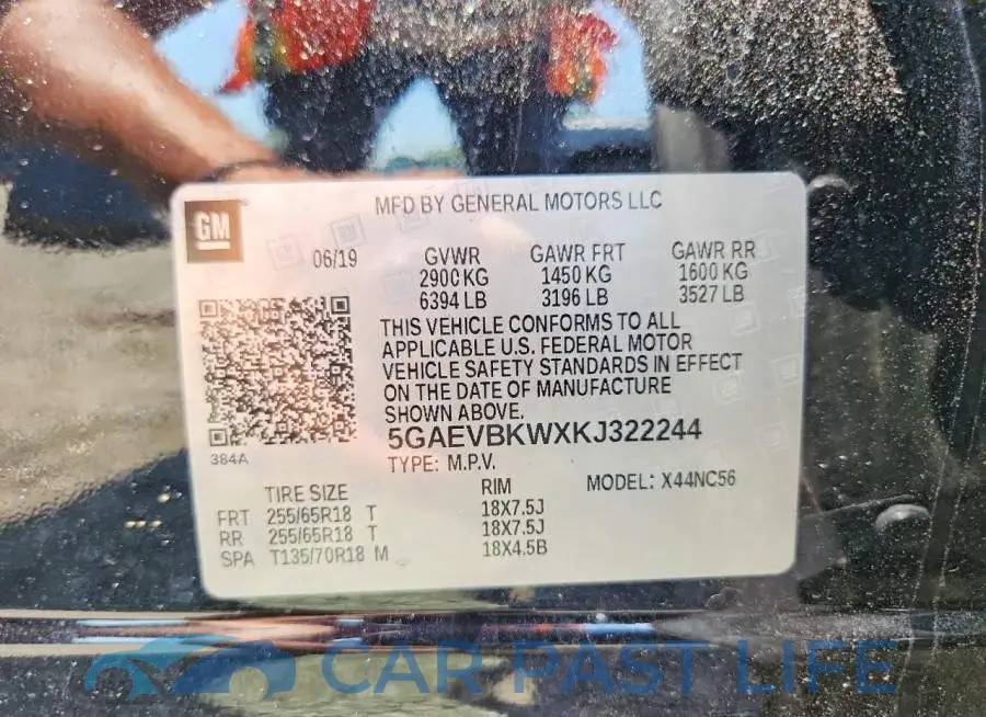 5GAEVBKWXKJ322244# 14