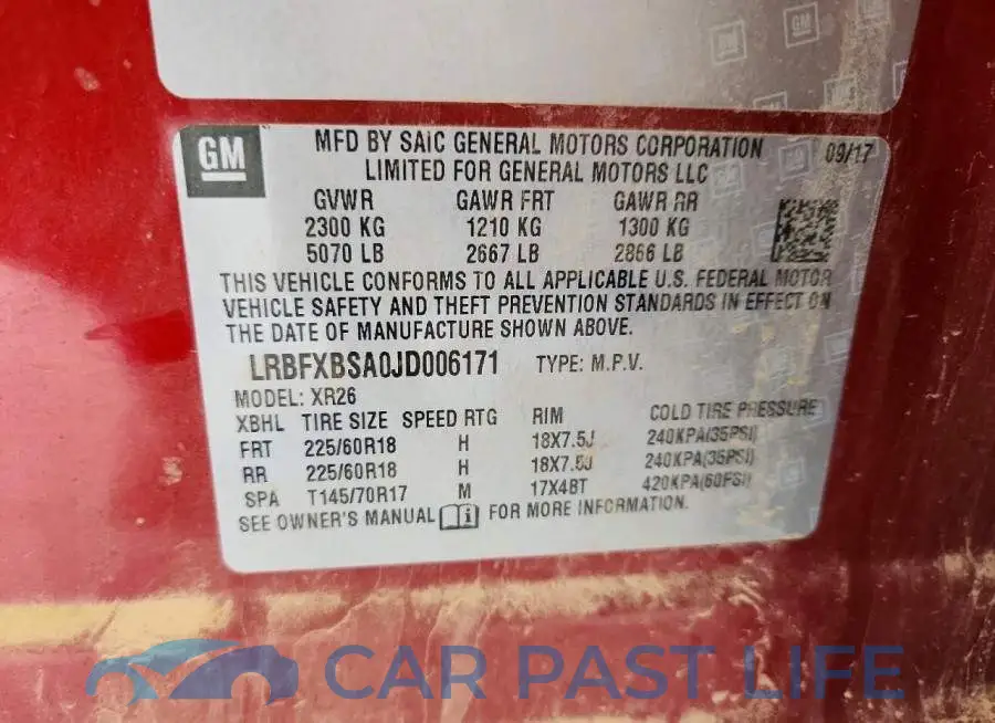 LRBFXBSA0JD006171# 12
