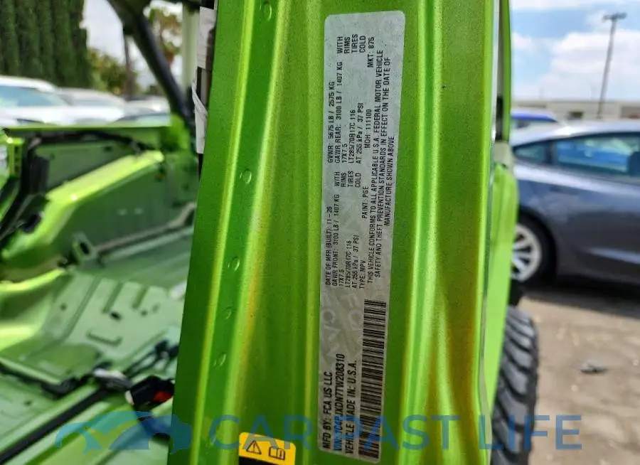 1C4PJXDN7TW208310# 13