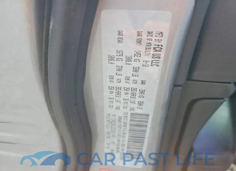 1C4RJEAG1JC513416# 13
