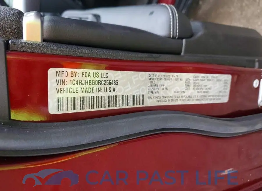 1C4RJHBG0RC256485# 13