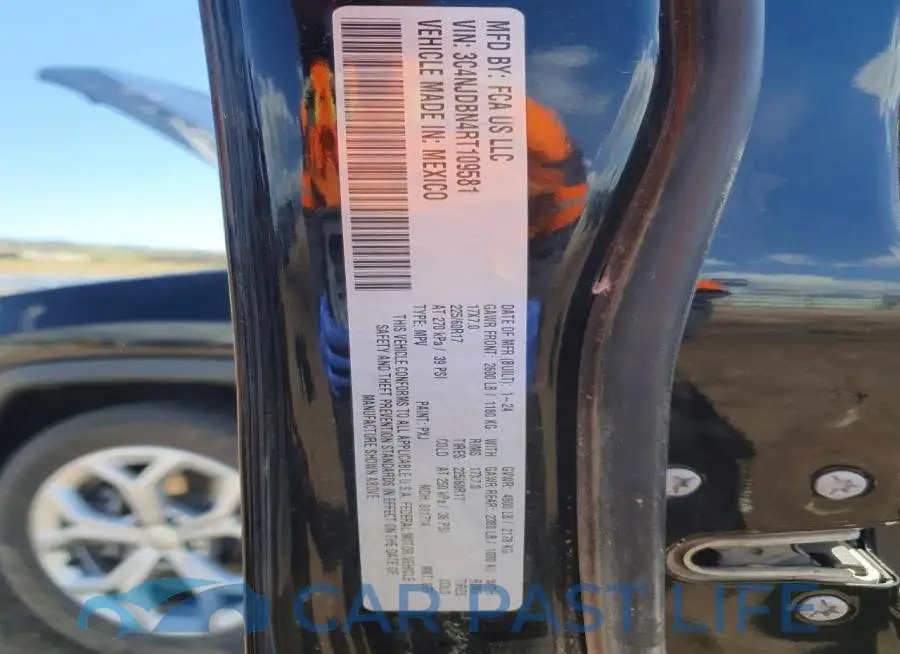 3C4NJDBN4RT109581# 12