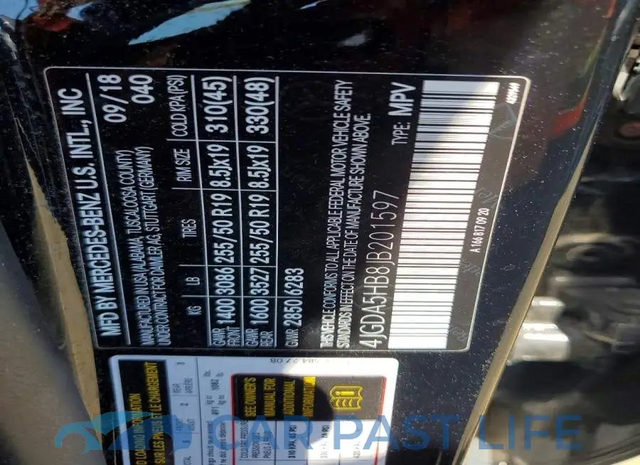 4JGDA5HB8JB201597# 14