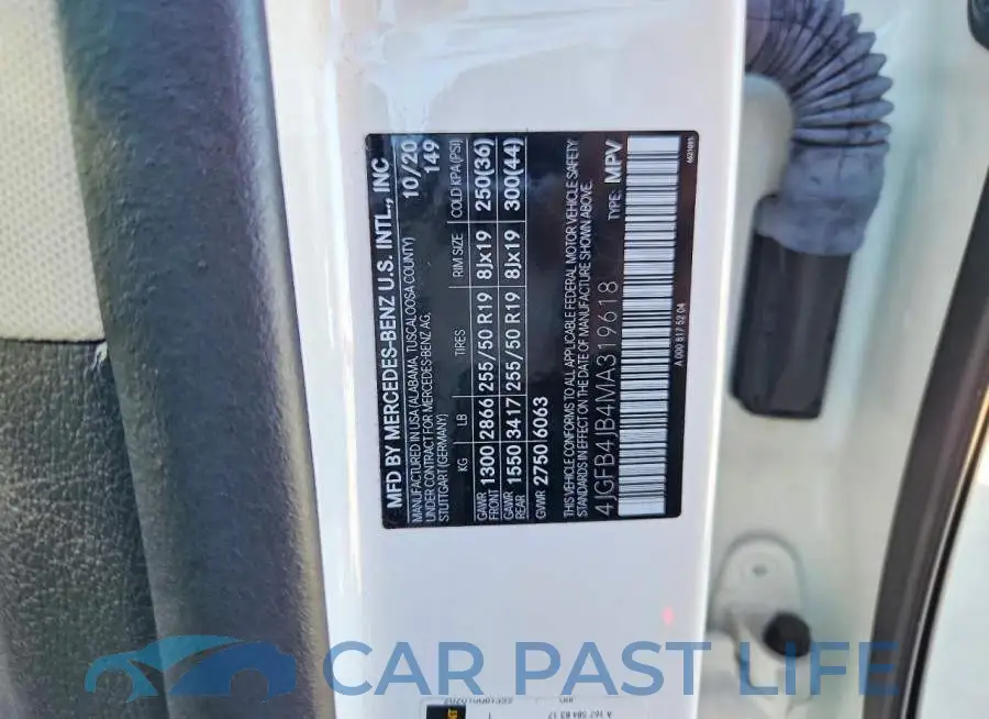 4JGFB4JB4MA319618# 13