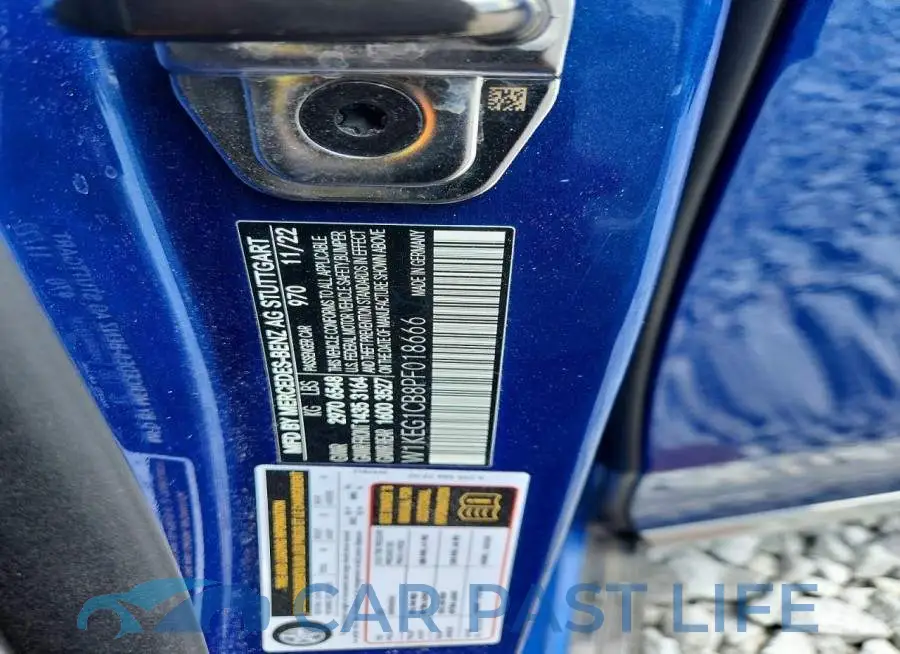 W1KEG1CB8PF018666# 12