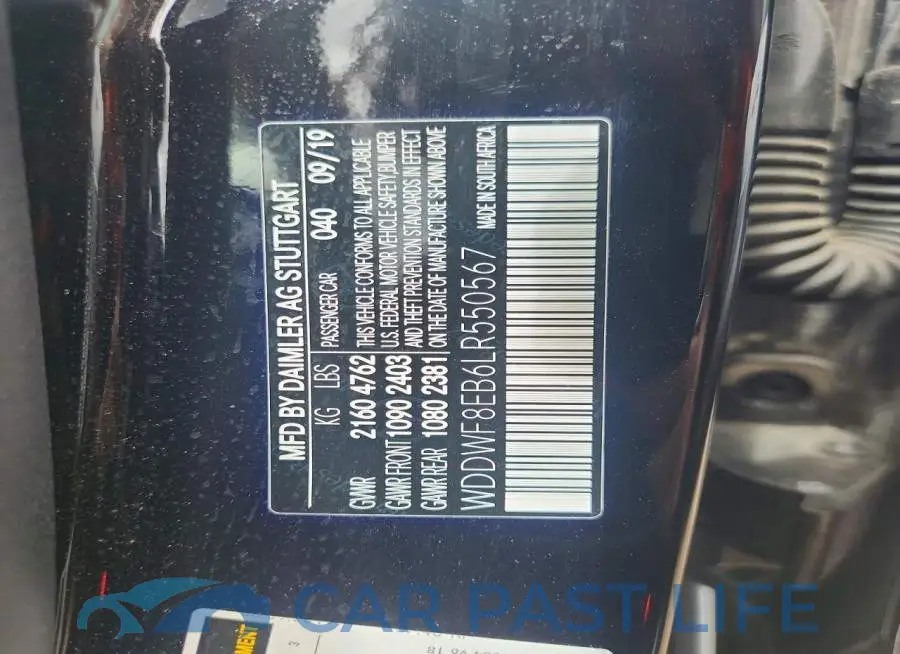 WDDWF8EB6LR550567# 12