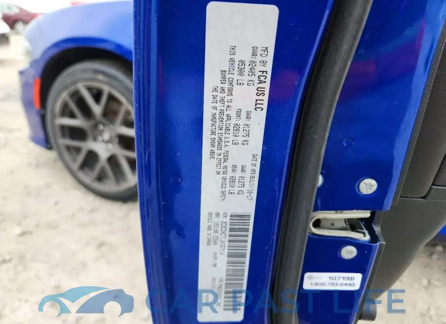 2C3CDXCT1JH167114# 12