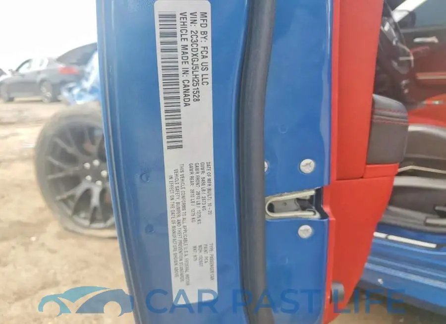 2C3CDXGJ5LH251528# 12