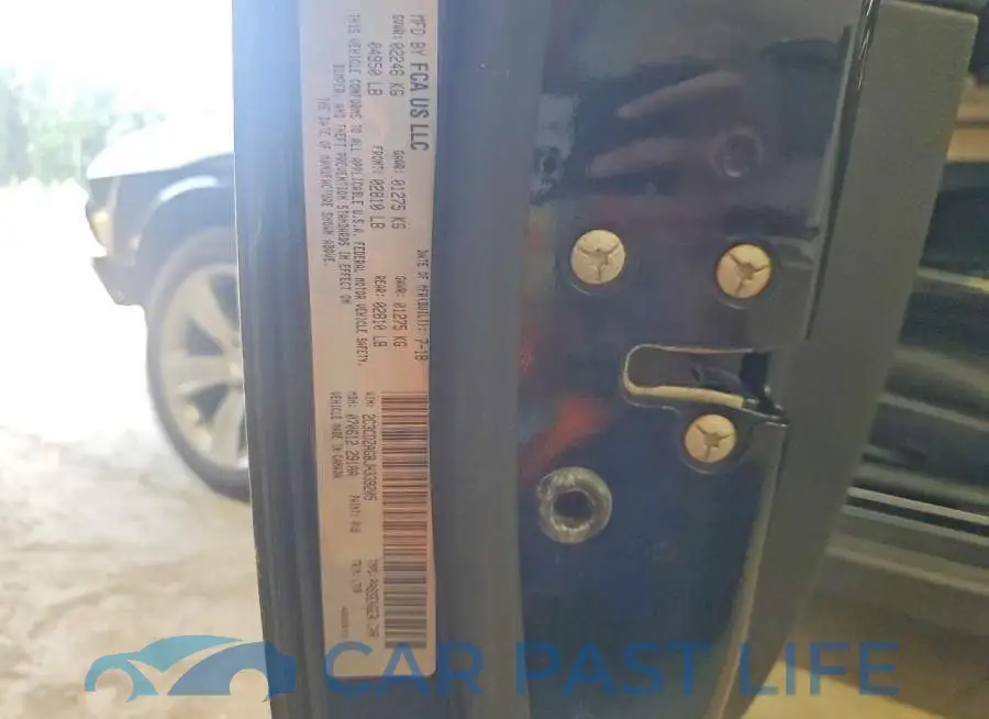 2C3CDZAG8JH339205# 12