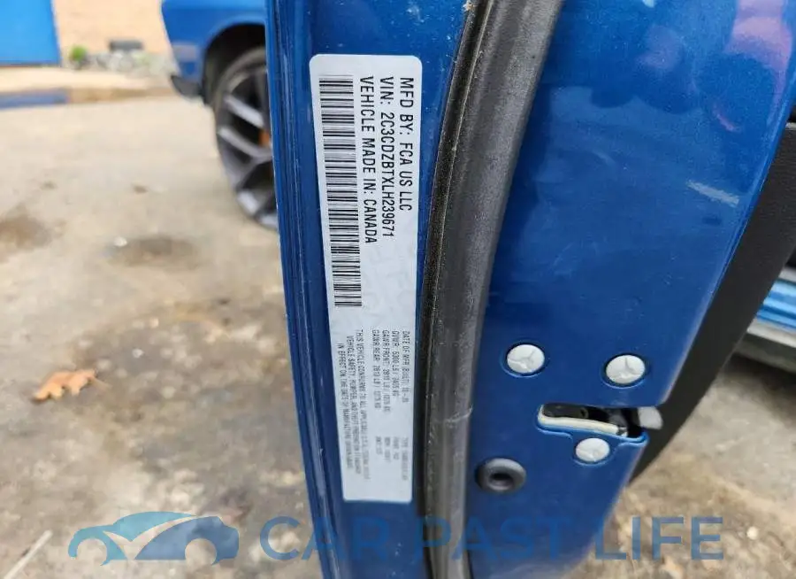 2C3CDZBTXLH239671# 5