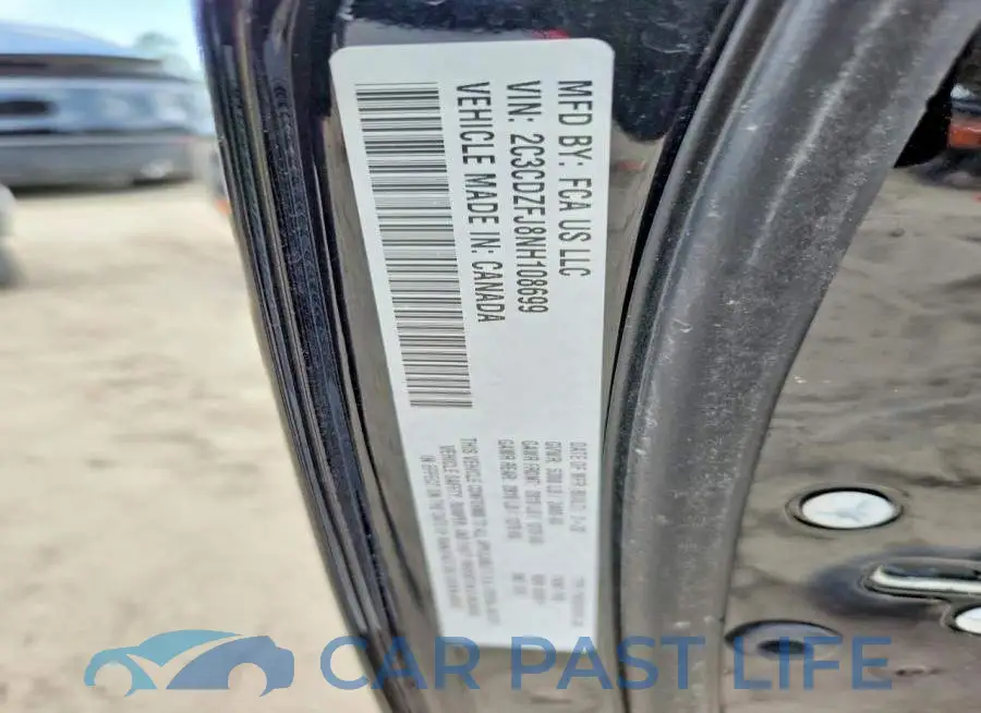 2C3CDZFJ8NH108699# 12