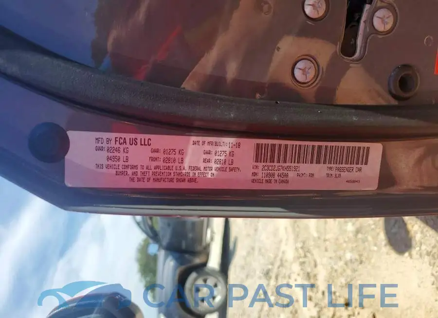 2C3CDZJG7KH551921# 13