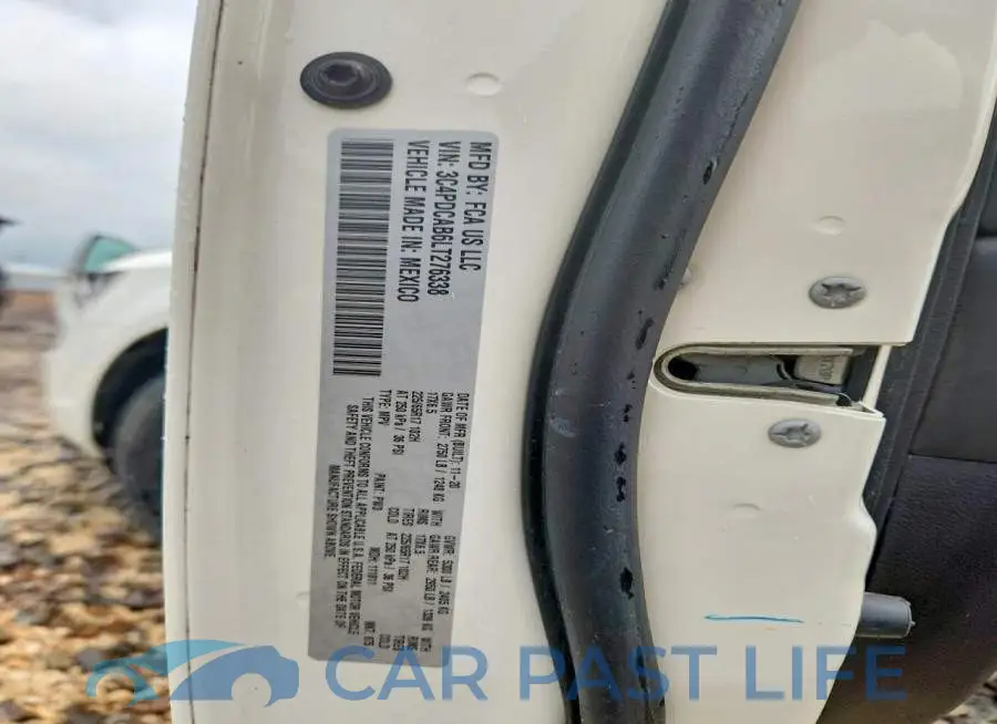3C4PDCAB6LT276338# 12