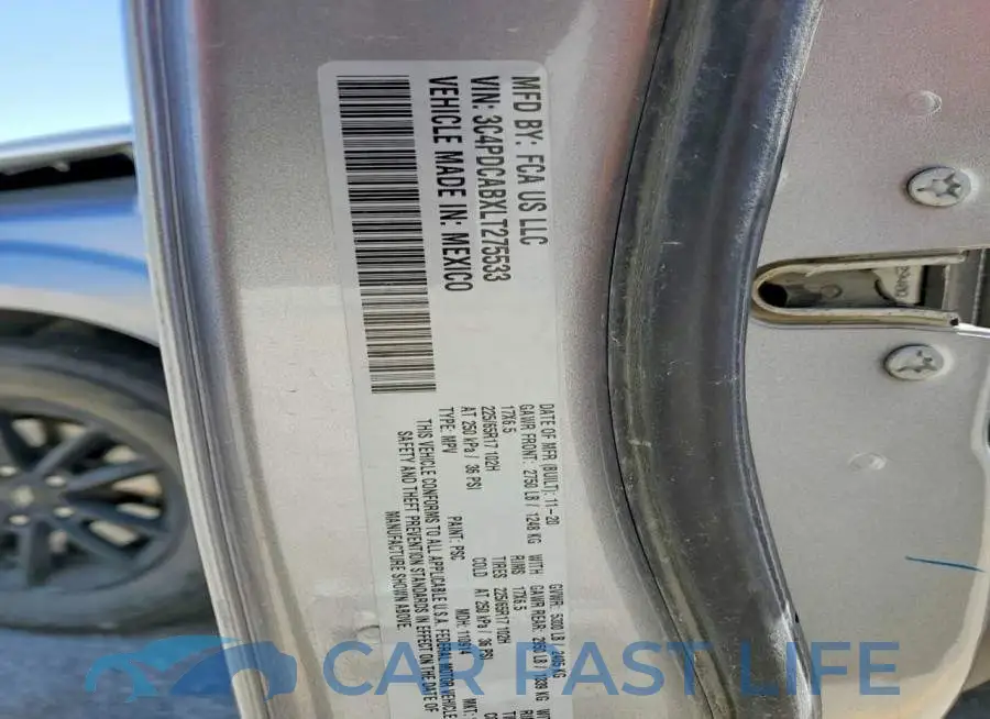 3C4PDCABXLT275533# 13