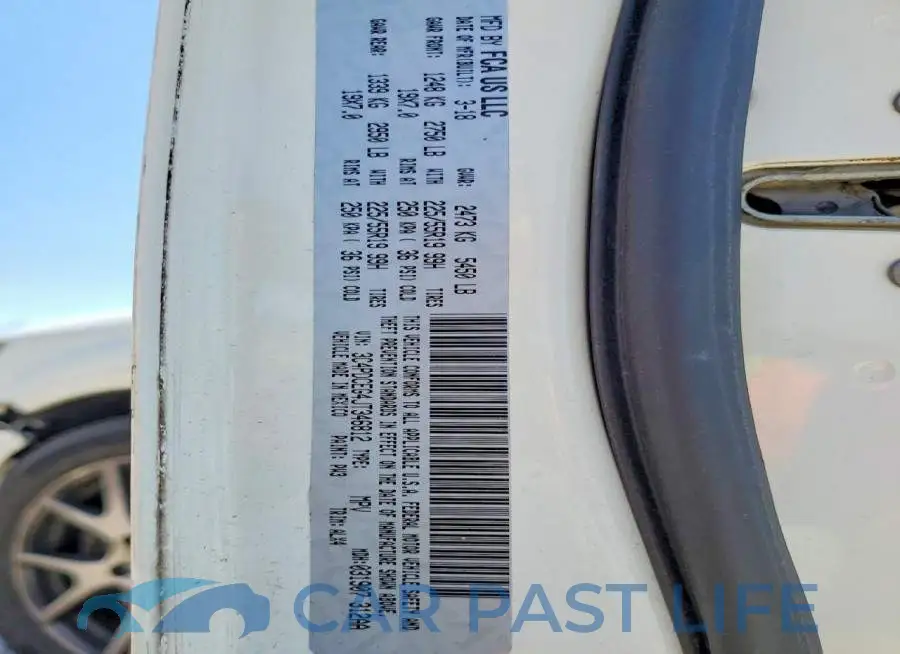 3C4PDCEG4JT346812# 14