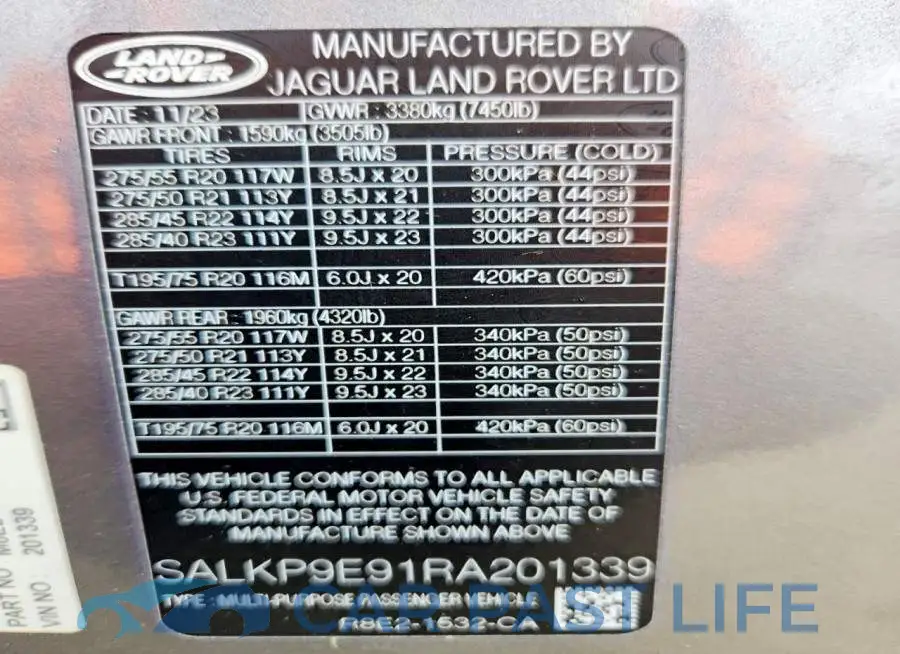 SALKP9E91RA201339# 13