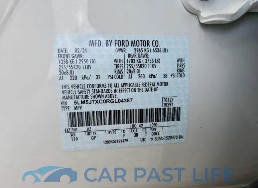 5LM5J7XC0RGL04387# 13