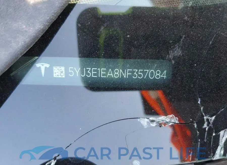 5YJ3E1EA8NF357084# 12