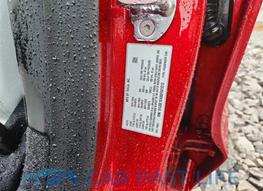 5YJ3E1EA9SF041012# 12