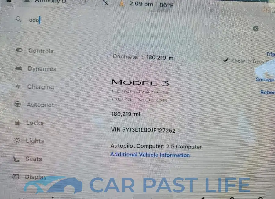 5YJ3E1EB0JF127252# 9