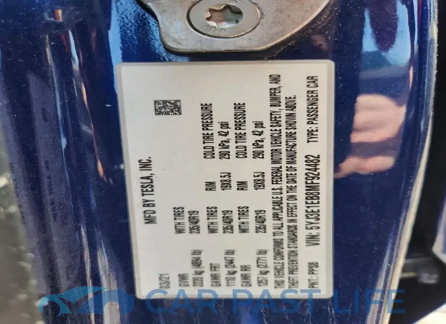 5YJ3E1EB8MF924482# 12
