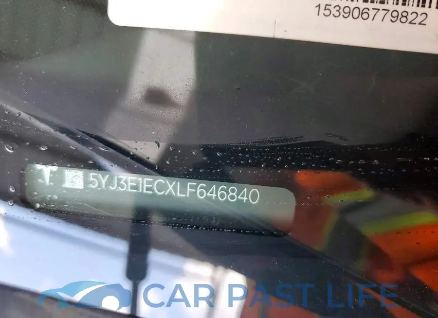 5YJ3E1ECXLF646840# 12