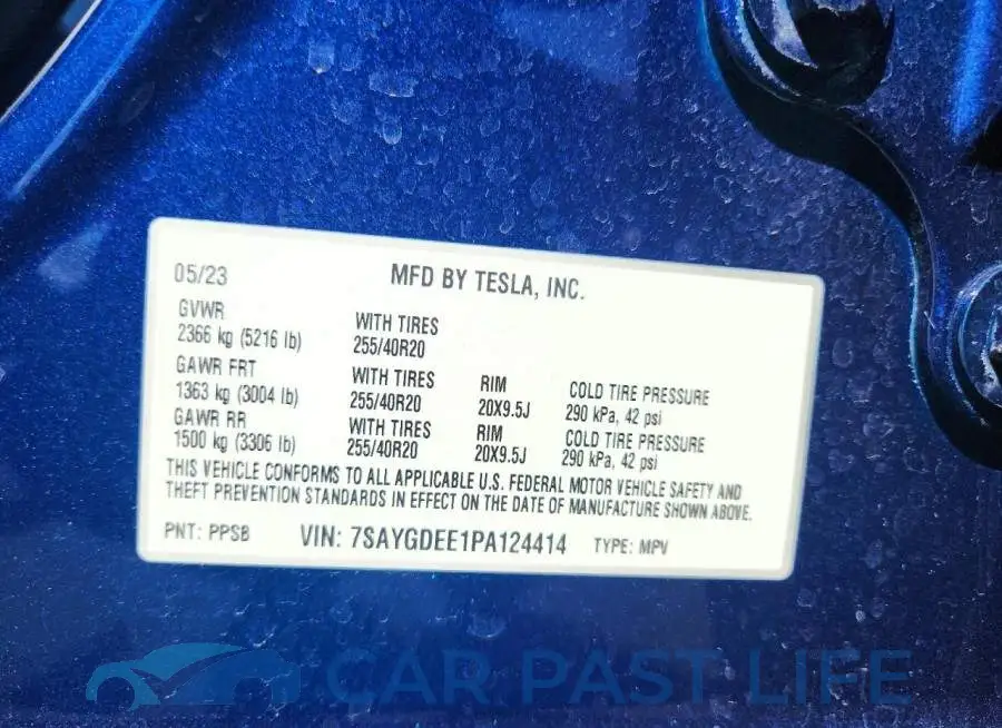 7SAYGDEE1PA124414# 12
