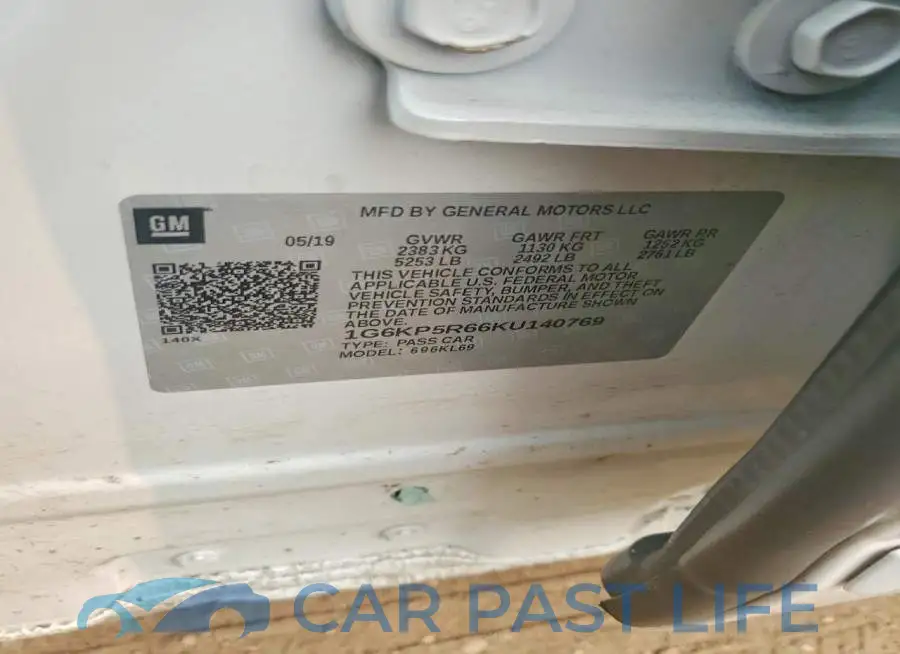 1G6KP5R66KU140769# 12