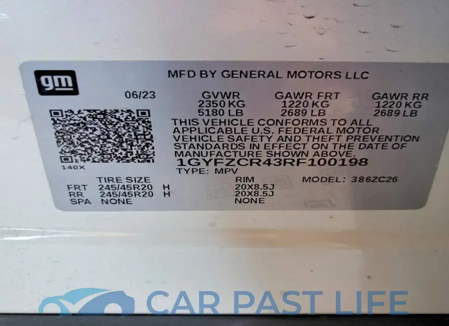 1GYFZCR43RF100198# 13