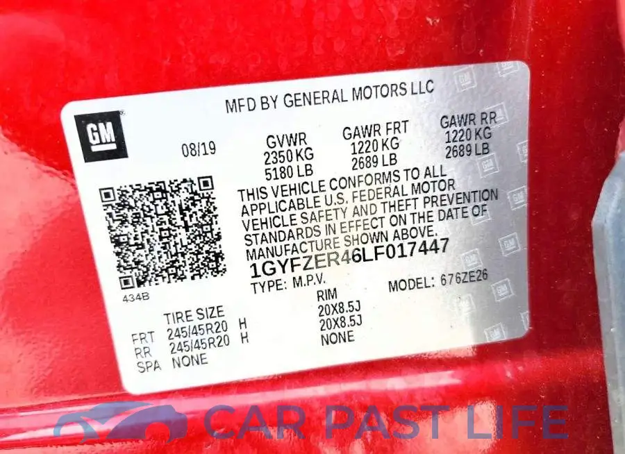 1GYFZER46LF017447# 13