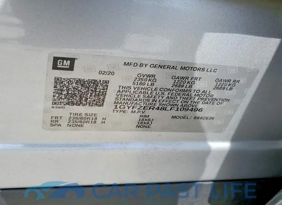 1GYFZER48LF109496# 14