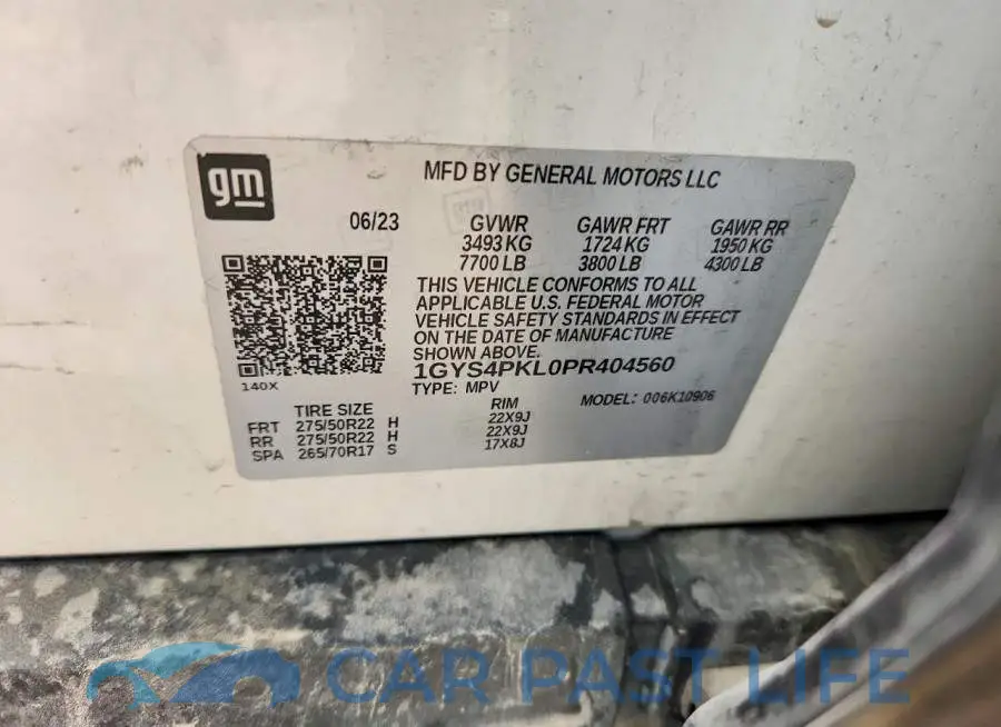 1GYS4PKL0PR404560# 13