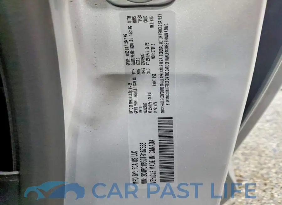 2C4RC1BG0TR167368# 14