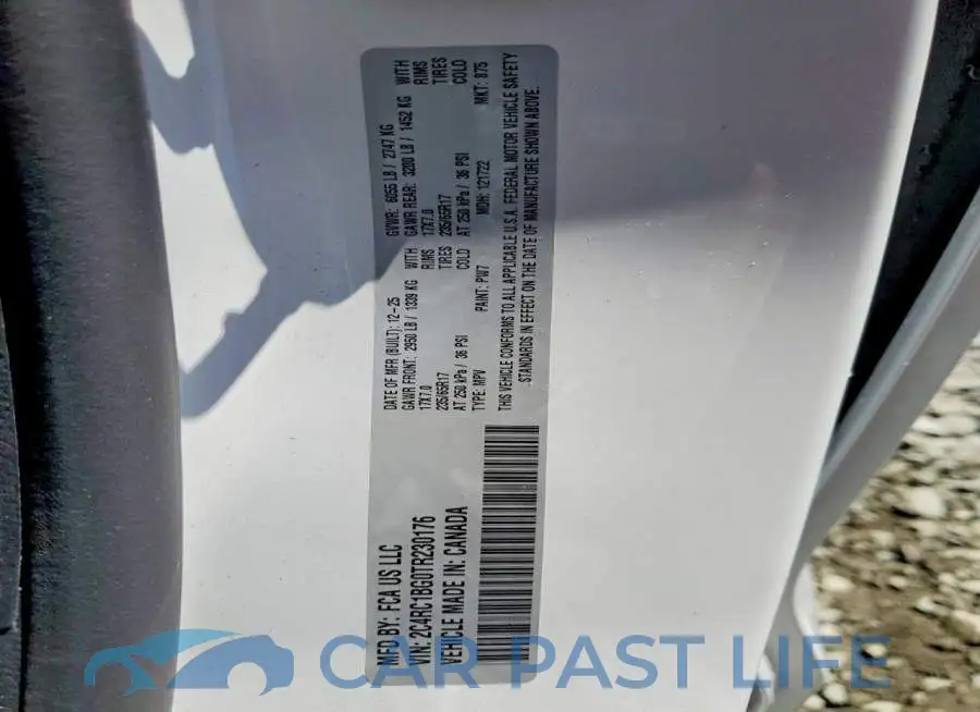 2C4RC1BG0TR230176# 14