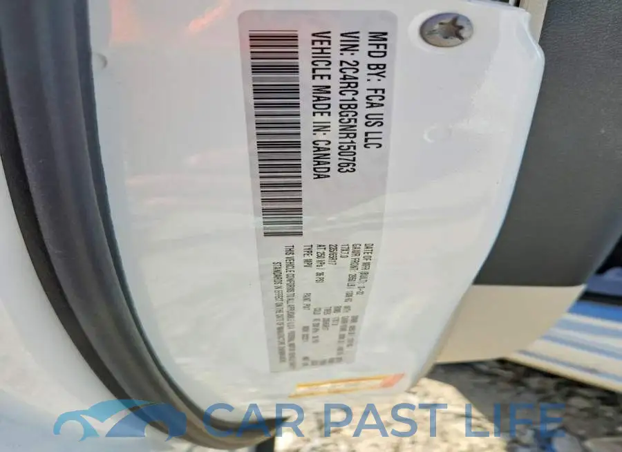 2C4RC1BG5NR150763# 14